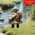 thumbnail image 1 of TIMIFIS Decorative Craft, Home Decor Dwarf Ground Planting Decoration 2D Garden Stake Outdoor Ground Planting Potted Planting Decoration, 1 of 7
