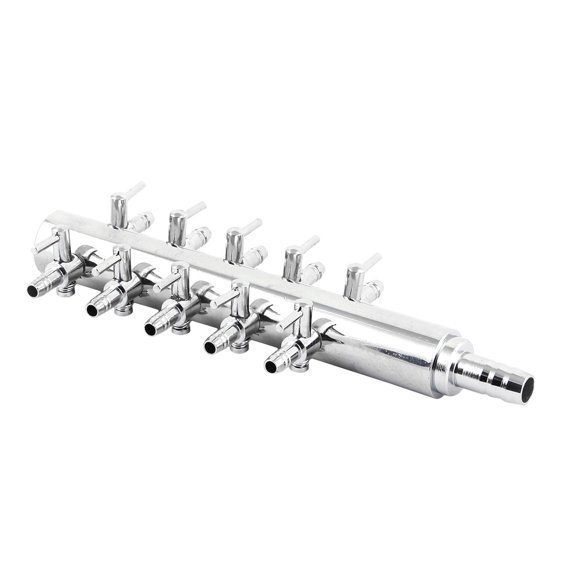 Unique Bargains Aquarium 10 Way Inline Manifold Air Flow Pump Tubing Splitter Control Valve