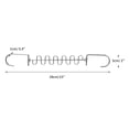 thumbnail image 4 of Mainstays Magic Space Saving Metal Hanger for Closet Wardrobe Clothes, 2 Packs, 4 of 6