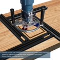thumbnail image 4 of Ensemble de Rail de Guidage pour Menuiserie, Ensemble de Rail de Guidage Multifonction Non Déformable pour Machine de Bordure, 4 of 7