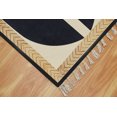 thumbnail image 2 of Casavani Hand Block Printed Cotton Dhurrie Blue Kitchen Area Mat Square Outdoor Rug Home Decor Kilim 12x12 feet, 2 of 6