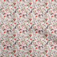thumbnail image 1 of oneOone Cotton Poplin Twill Red Fabric Water Color Sewing Craft Projects Fabric Prints By Yard 56 Inch Wide, 1 of 4