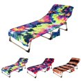 thumbnail image 2 of Bangcool Pool Towel Microfiber Soft Portable Beach Towel Beach Chair Cover with Pockets, 2 of 9
