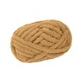 thumbnail image 3 of Tnarru Chunky Wool Yarn Jumbo Yarn Washable Hand Knitting DIY Weight Yarn Bulky Yarn for Tapestry Bed Fence Throw Rug Making Light Brown, 3 of 8