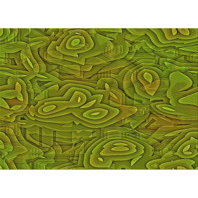 Ahgly Tapis Rectangulaire Lavable en Machine Intérieur Transitionnel Vert Pistache, 2 Pieds x 3 Pieds
