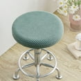 thumbnail image 1 of CEHVOM Liquidation! Housse de Tabouret Ronde à Carreaux Housse Housse de Chaise Pivotante Housse de Tabouret de Bar Salon de Beauté Housse de Coussin Housse de Protection Housse de Chaise Élévatrice, 1 of 6
