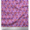 thumbnail image 1 of Soimoi Polyester Crepe Fabric Trophy,Timer Clock & Basketball Sports Print Sewing Fabric Yard 42 Inch Wide, 1 of 3