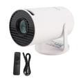 thumbnail image 2 of Projecteur Intelligent avec Télécommande 720P Auto Natif Keystone Mise au Point Manuelle Projecteur Réglable à 270 pour la Maison, 2 of 7