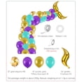 thumbnail image 2 of Mermaid Balloon Arch Kit Fish Tail Balloon Garland Kit Theme Party Decorations for Wedding Birthday Party Decor, 2 of 7