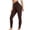 Coffee, variant on Winter Savings Clearance! PEZHADA Women's Pants,Women's Leggings High Waisted Yoga Trousers Workout Exercise Capris For Casual Summer Pants Long Pants Long Trousers Long Leggings Long Jean Black XXL