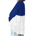 thumbnail image 4 of TopLLC Longues Robe à Manches à Col Rond Longueur Genou Mode Robe Décontractée pour Femmes Robe Chandail Surdimensionnée Robe à Manches Longues Robe à Col Rond Chandails pour Dames Robe Mini Robe pour Femmes en Liquidation, 4 of 7