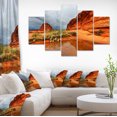 thumbnail image 1 of Clear Lake Vermillion Cliffs - Oversized Landscape Canvas Art, 1 of 3