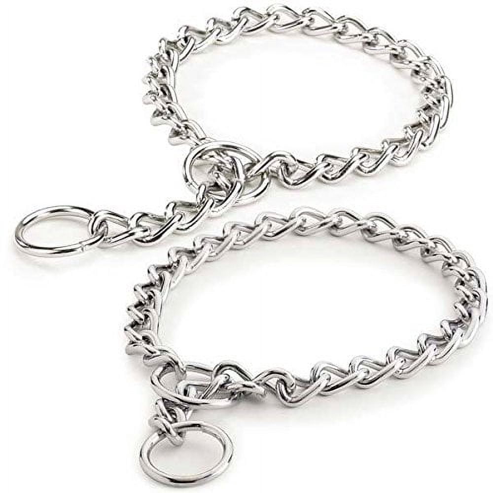 Guardian Gear Choke Chain Dog Collar Selections - Steel Training (Extra Heavy 4mm 28 Inch)