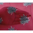 thumbnail image 4 of oneOone Viscose Chiffon Fabric Leaves Block Print Fabric By The Yard 42 Inch Wide, 4 of 4