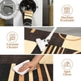 thumbnail image 4 of Garvee Modern Geometric Area Rugs 8'x10' Living Room Rugs, Abstract Washable Rug Non-Slip Soft Indoor Throw Carpet Stain Resistant Rug for Dining Room Bedroom, Brown, 4 of 8