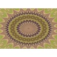 thumbnail image 1 of Ahgly Company Tapis Rectangulaire Lavable en Machine Intérieur Transitionnel Marron Sienne, 2 Pieds x 5 Pieds, 1 of 7