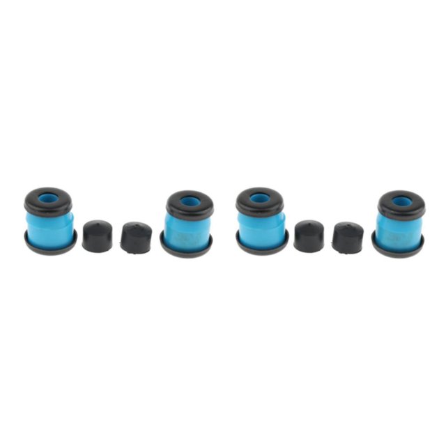 Decodeary Kit de Reconstruction de Planche à Roulettes Rondelles pour Tasses Pivotantes pour 2 Camions 3,25 Pouces Bleu 5 Pouces 2 Ensembles