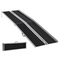 thumbnail image 1 of HOMCOM 10ft Wheelchair Ramp Scooter Mobility Non-Skid Layering Black, 1 of 10