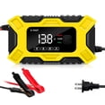 thumbnail image 1 of Estbridge 12V 24V Smart Automatic Car Battery Charger Jump Starter Pulse Repair 6A Agm/Gel, 1 of 4