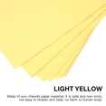 thumbnail image 2 of Lot de 5 Feuilles Pliantes Écologiques Jaune Pâle Format A4, 2 of 8