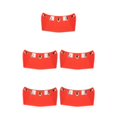 thumbnail image 2 of Transemion for Visor Peak 5-Snap Open Face Spare Parts Replaces Red Type A 5Set, 2 of 6