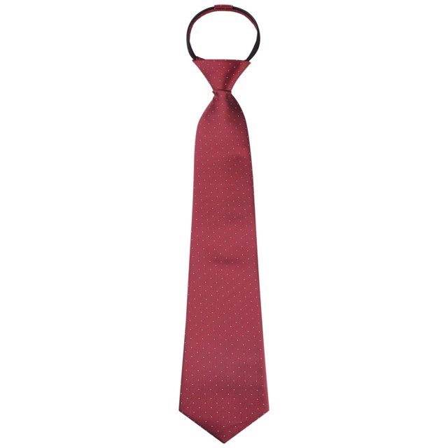 EIGTHTAIL Cravate pour Hommes Fermeture Éclair Cravate Réglable pour Décontracté Formel Bleu Marine -5