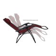 thumbnail image 2 of Caravan Canopy Chaise de Patio à Gravité Zéro avec Cadre en Acier, Bleu (Lot de 8), 2 of 7