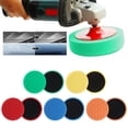 thumbnail image 4 of Moire Polishing Pads, Buffing Sponge Pads, Sponge Indentation Polishing Pad, Compound Buffing Sponge Pads, Cutting Polishing Pad for Car Buffer Polisher, Polishing and Waxing, 4 of 9
