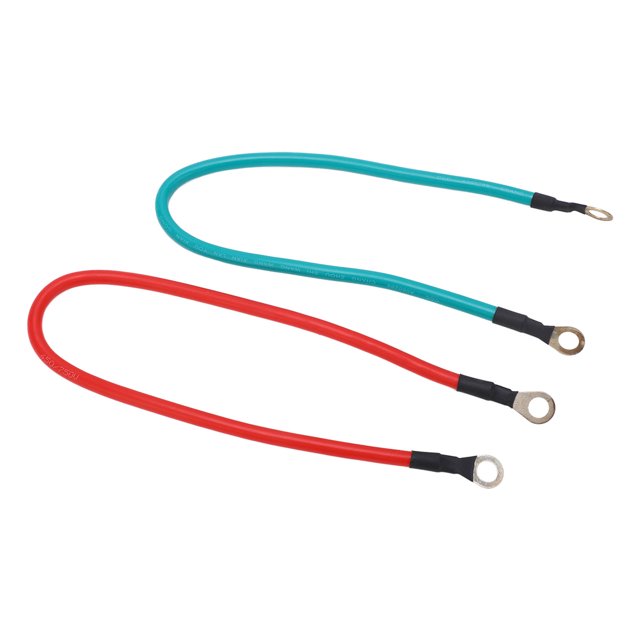 Cordon de Batterie, 2pcs Stable Alimentation Rouge Câble de Batterie Vert pour 173 178F