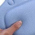 thumbnail image 4 of Coussin de Bain Éponge Relaxante Repose-Tête Imperméable avec Ventouses (Bleu Foncé), 4 of 7