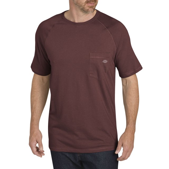Dickies Mens Temp-iQ Performance Cooling T-Shirt, LTL, Cane Red