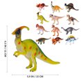 thumbnail image 4 of Toy Kit Toymytoy 12pcs PVC Cartoon Animal Dinosaur Toy Figure Model Preschool Kids Toy, 4 of 8