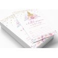 thumbnail image 2 of Inkdotpot 30 Cartes d'Invitation Style à Remplir pour Baby Shower Révélation de Sexe Princesse Invitations Vierges, 2 of 7