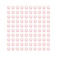 thumbnail image 2 of 100PCS 8mm Pigeons Leg Rings Easy Identify Reusable Lightweight Durable Poultry Supplies, 2 of 8