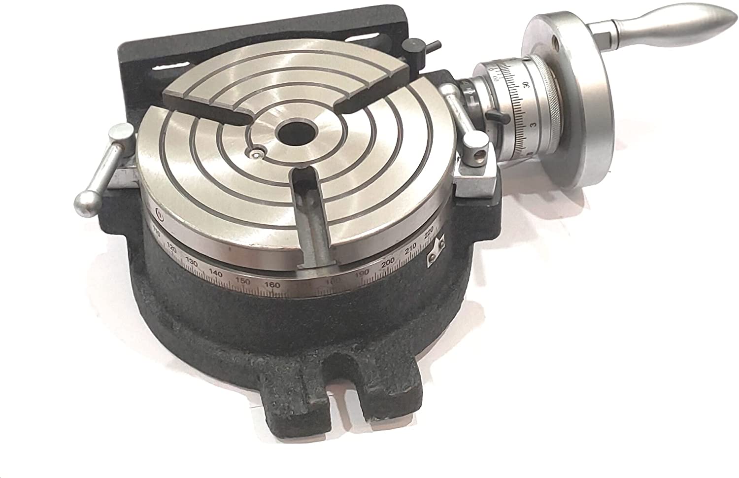 Assorts Horizontal Vertical Hv6 Rotary Table (150 Mm -6" Inches) 3 Slot For Milling Machine