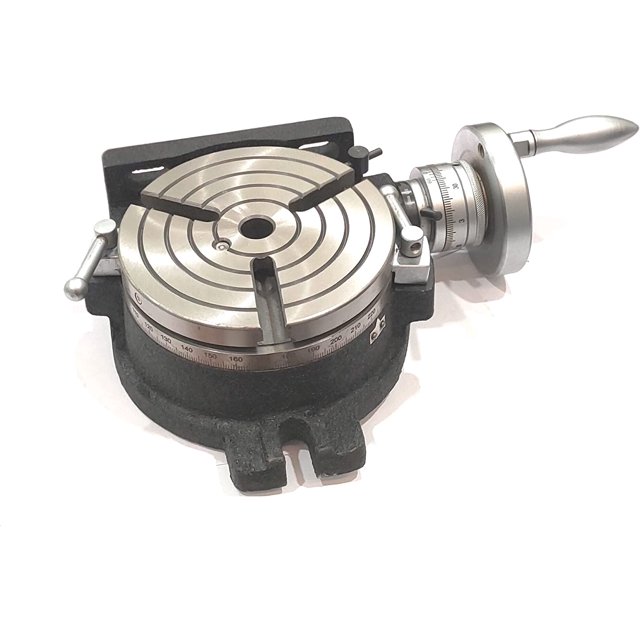 Assorts Horizontal Vertical Hv6 Rotary Table (150 Mm -6" Inches) 3 Slot For Milling Machine