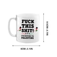 thumbnail image 2 of Chmadoxn Cups Ceramic Coffee Mark Cup Tea Water Cup New Fan Gift Mug lettering, 2 of 2