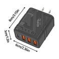 thumbnail image 2 of 40W Power Station with 3 USB & 1 PD Ports for All Devices Compact Universal Charger, 2 of 5