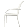 thumbnail image 3 of Mainstays Steel Outdoor Stacking Chair, Greige, 3 of 10
