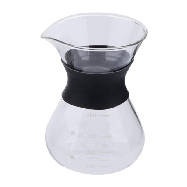 Rongfmy Pour Over Coffee Maker Stainless Steel Dripper 400ml No