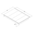thumbnail image 2 of South Shore Soho 60-inches Platform Bed, 2 of 3