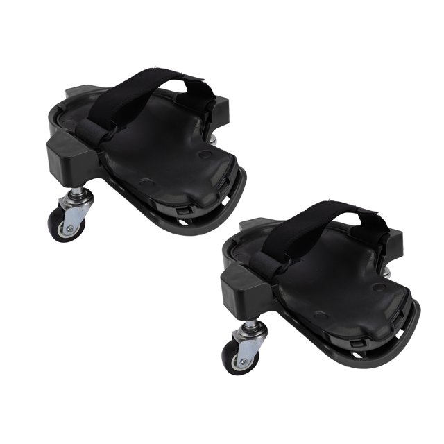 Knee Pads with Casters 360 Turn Rolling for Tile Installation Masonry - Premium ABS Material