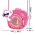 thumbnail image 2 of Boovnll Fan, Fan Mini Portable Silent Charging Lanyard Handheld Small Fan, Portable Fan, Desk Fan, Fans, 2 of 2