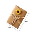 thumbnail image 3 of Birdeem 1Pcs Birthday Invitation Card Birthday Cards Kraft Paper Card Mother's Day Gift Card Flower Cards Blessing Card Wedding Cards Party Card Flowers Greeting Card, 3 of 12