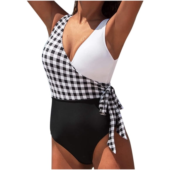 Bikini Swimsuit for Women Solid Bikini Push-Up Padded Swimwear Beachwear One-Piece Swimsuit Bikini for Women Swimwear Swimsuit Bikini for Women Swimsuit Women Bikini