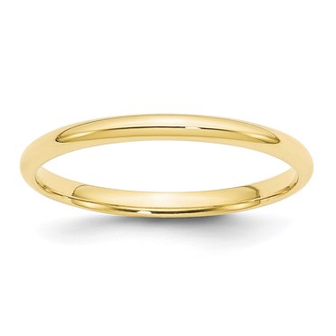 10KY 2mm LTW Comfort Fit Band Size 8.5 Size 8.5