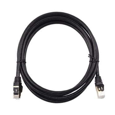 Yeacher Câble Réseau CAT8 40Gbps 2000MHz Câble Ethernet avec Blindage Multicouche 26AWG Cœur en Cuivre Pur Interface Plaquée Or 2 m