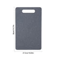 thumbnail image 3 of Lksixu Plastic Cutting Board For Cutting Vegetables Meat And Fruit Double Sided Cutting Board For Kitchen Non-slip Cutting Board Easy To Clean Portable Frosted Texture Kitchen Gadgets, 3 of 6