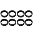 thumbnail image 1 of 8 Pcs Roues de Valise Housses Réduction de Bruit Absorption des Chocs Protection en Silicone, Protection contre les Rayures, Absorption des Chocs, Réduction de Bruit, 1 of 8