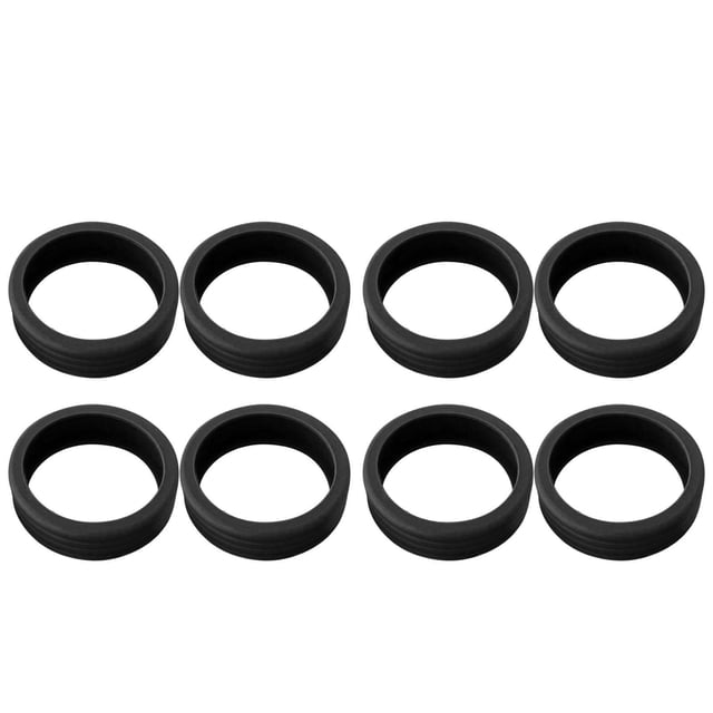 8 Pcs Roues de Valise Housses Réduction de Bruit Absorption des Chocs Protection en Silicone, Protection contre les Rayures, Absorption des Chocs, Réduction de Bruit
